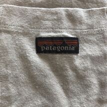 パタゴニアロンT 長袖Tシャツ ベージュ　Patagonia_画像8