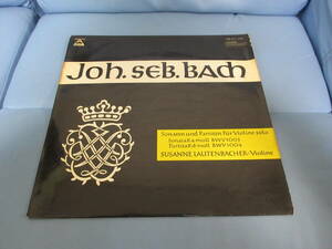 【独ベ-レンライタ-ムジカフォン直輸入盤】バッハ/無伴奏ヴァイオリンのためのソナタとパルティ-タ第2番 スザネ・ラウテンバッハ-【21】