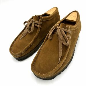 D ＊ 履き心地抜群 '名作 人気モデル' Clarks originals クラークス WALLABEE ワラビー 本革 レザー シューズ 革靴 25cm メンズ 16050