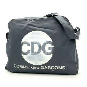 1円~☆希少!!入手困難 '高級ラグジュアリー鞄' COMME des GARCONS コムデギャルソン GK-102030 ロゴプリント ショルダーバッグ 斜め掛け鞄