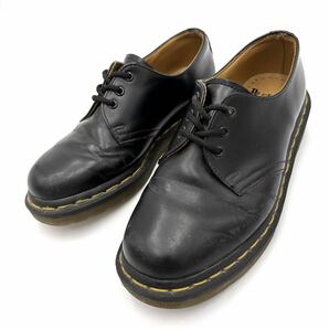 R ＊ '定番 人気モデル' Dr.Martens ドクターマーチン 1461 59 本革 3EYE 3ホール レザー シューズ UK4 23cm レディース シューズ の画像1