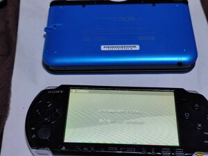 【ジャンク品】任天堂 ニンテンドー 3DSLL / SONY PSP-3000 本体のみ 2台セットまとめ