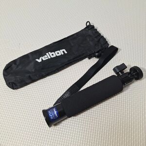 Velbon 自撮り棒 ULTRA STICK SELFIE 6段 ウルトラロック 脚径24mm 小型 自由雲台 アルミ脚 