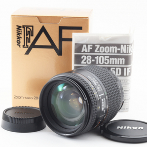 [新品同様] Nikon AF Nikkor 28-105mm F3.5-4.5 D Macro Zoom Lens /元箱、付属品あり #2082448の画像1