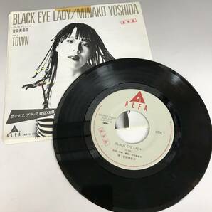 BF12/6 EP 見本盤 吉田美奈子 BLACK EYE LADY ブラックアイレディー レコード 中古品◆の画像2