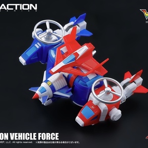 ミニアクションシリーズ Mini Action Series 06 機甲艦隊ダイラガーXV Voltron Vehicle Force 可動フィギュア (ボーナスアクセサリー付き)の画像10