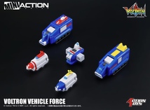 ミニアクションシリーズ Mini Action Series 06 機甲艦隊ダイラガーXV Voltron Vehicle Force 可動フィギュア (ボーナスアクセサリー付き)_画像5