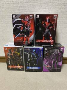 DXF 仮面ライダードライブ 魔進チェイサー ダークキバ 仮面ライダーメテオ 5点セット 未開封保管品 東映 バンプレスト