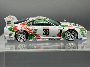 塗装済完成品　タミヤ 1/24 スポーツカーシリーズ No.163 カストロール トヨタ トムス スープラ GT