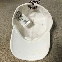 MONCLER BERRETTO Cap モンクレール キャップ ホワイト 帽子_画像6