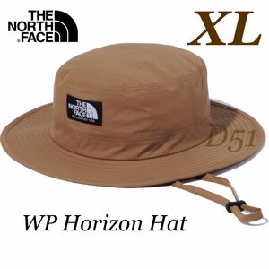 【XL】新品★ノースフェイス★ウォータープルーフ ホライズンハット★ブラウン★NN02344 01909