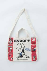 SNOOPY×Hallmark　ヴィンテージ限定アート　2WAYトートバッグ　ホールマーク　スヌーピー　