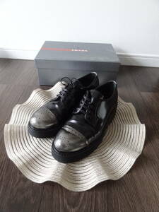 ★プラダ★PRADA★プラダスポーツ★レースアップ厚底シューズ★サイズ38★美品