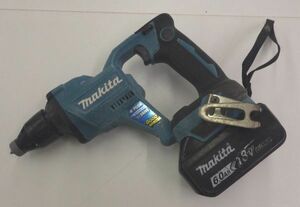 ●中古 makita FS600D 充電式スクリュードライバ 純正バッテリー付 18V 6.0Ah BL1860B 電動工具 マキタ 動作確認済み 使用品 現状品