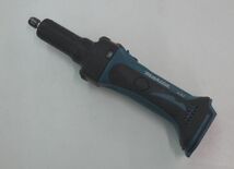 ●makita GD800DRG 充電式ハンドグラインダ 18V マキタ 6.0Ah バッテリー 充電器 電動工具 グラインダ 動作確認済 現状品 中古 使用品_画像3