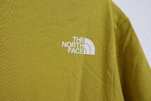 タグ付き未使用 THE NORTH FACE ザノースフェイス★MOUNT LINE TEE Tシャツ メンズS★イエロー☆471v11_画像7