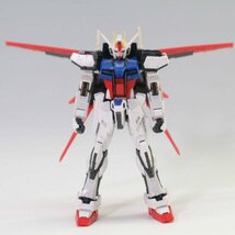 組立済 機動戦士ガンダムSEED RG エールストライクガンダム ガンプラ 完成品【パーツ欠品】◆771f09_画像1