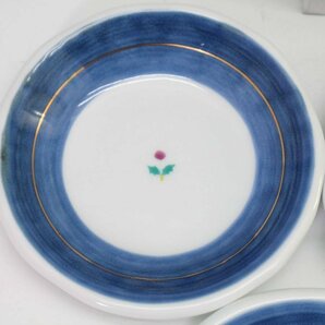 未使用品 WAKO 銀座和光 絵変わり 銘々皿 5枚セット 小皿 和食器◆785f01の画像6