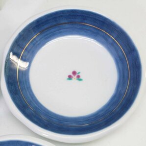 未使用品 WAKO 銀座和光 絵変わり 銘々皿 5枚セット 小皿 和食器◆785f01の画像4