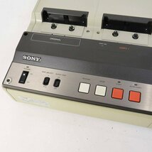 SONY ソニー CCP-300 カセットテーププリンター 通電のみOK★794v22_画像5