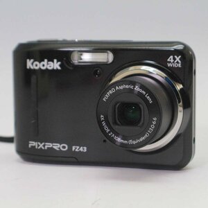 動作品 Kodak コダック PIXPRO FZ43 コンパクトデジタルカメラ本体 電池駆動 有効1600万画素 CCDセンサー 光学4倍ズーム◆798f07