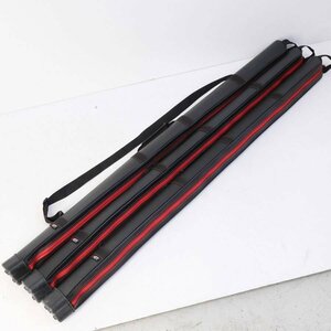 GETTgeto semi hard rod case 3 point set length 122cm fishing rod case *802v20