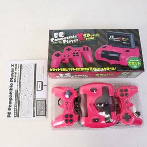 未使用品 FCコンパチブルプレーヤーX SPカラー ピンク 60ゲーム内蔵カセット付き FC互換ゲーム機 ファミコン☆721v11の画像5