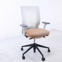 vitra. ヴィトラ【ID Air】ID Chair Concept IDチェア デスクチェア 肘付き 布張り ブラウン系 アントニオ・チッテリオ IDエア★803h11_画像2