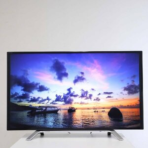 初期化不可 東芝 4K レグザ 43インチ 液晶テレビ 43Z700X リモコン付き 2016年製 タイムシフトマシン○803h25