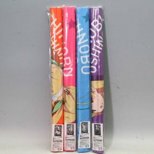 ★新品！物語シリーズ★忍野忍 七変化 B2タペストリー4本セット(真宵/撫子/B羽川/ひたぎver)★C89限定◆703f17