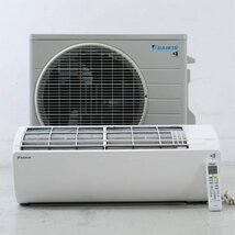 2022年製 DAIKIN ダイキン 8畳 2.5kw ルームエアコン 室内機ATE25ZSE1-W 室外機ARE25ZS 取説/リモコン付き□806h09_画像1