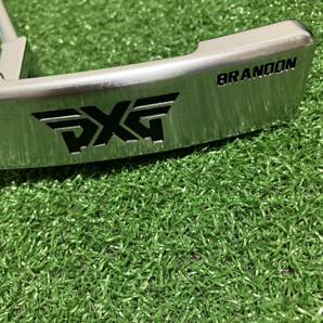 PXG激レア品！美品ブランドンパター リフィニッシュ仕上げ 純正ヘッドカバー スーパーストロークグリップ新品の画像3