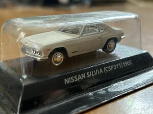 Konami 1/64 out of print famous car collection NISSAN SILVIA