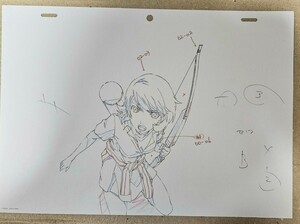 ◇ ペルソナ3 劇場版 複製原画 岳羽ゆかり ⑤ ペルソナ 非売品