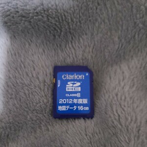 日産 純正ナビ MC312D-W 地図データ クラリオン　clarion製 SDカード 2012年度版 16GB 無保証