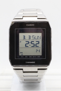 【CASIO】i-RANGE WAVE CEPTOR IRW-M300 MULTI BAND 5 TOUGH SOLAR STAINLESS STEEL 中古品時計 24.3.3