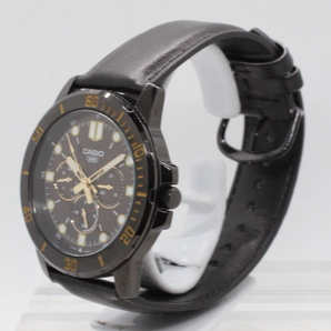 【CASIO】WR QUARTZ マルチファンクション MTP-VD300 STAINLESS STEEL BACK JAPAN MOVMENT 中古美品時計 電池交換済み 24.3.10の画像3