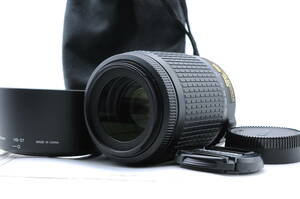 ★美品★ ニコン NIKON AF-S DX 55-200mm F4-5.6G ED VR フード ケース