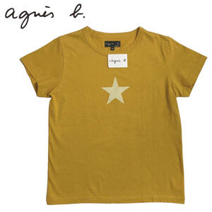 未使用品 agnes b. スター 星 プリント Tシャツ アニエスベー 日本製