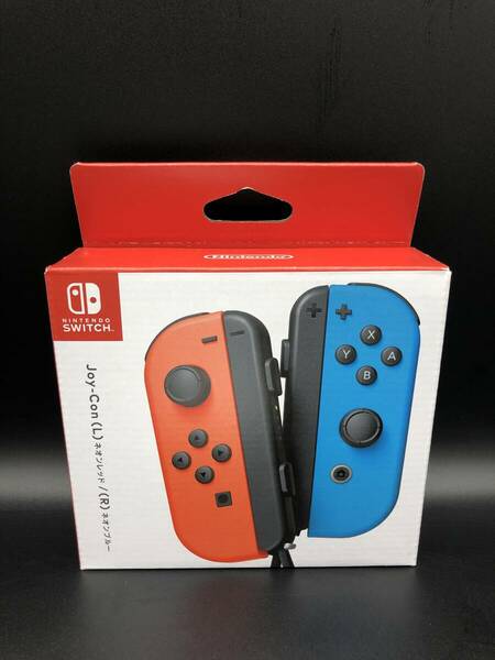 残り1点【新品・未使用・未開封品】任天堂純正品 Joy-Con (L)/(R) HAC-A-JAEAA [ネオンレッド/ ネオンブルー]【送料無料】