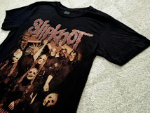 美品 当時物 SlipKnot スリップノット “TheSubliminalVerses” Tシャツ 黒 S ～M 程度 3D // バンドT ロックTシャツ_画像1