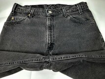 良好 93年 USA製 levi's 550 ブラック w34 90s 90年代 アメリカ製 アメリカ古着 黒 ビンテージジーンズ オレンジタブ_画像6