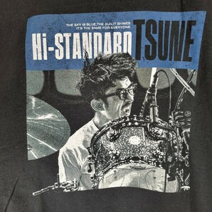 新品 HI-STANDARD TSUNE Tシャツ 黒 Lサイズ ハイスタンダード 恒岡章 ハイスタ ツネ ティシャツ ブラックの画像4