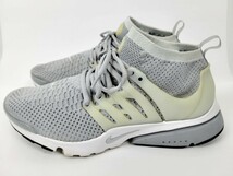 15年製 NIKEAIR PRESTO FLYKNIT ULTRA WOLF GREY/PR OLTNM WHITE BLACK US10 28cm ナイキ エアプレスト フライニット ウルトラ_画像1