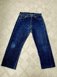 濃紺 美品 90s USA製 levi's リーバイス 501 w29 アメリカ製 // ビンテージジーンズ 501xx 505