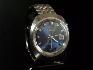 ORIENT 21JEWELS AUTOMATIC 中古メンズ腕時計　動作品 洗浄済！