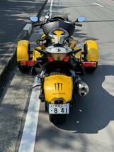 BRP　Can am spyder　カンナムスパイダー　車検残長い　走行短い10900Km　リバーストライク_画像5