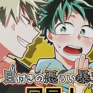 ヒロアカ　同人誌　勝デク　目付きの悪ぅい暴力的な同居人！