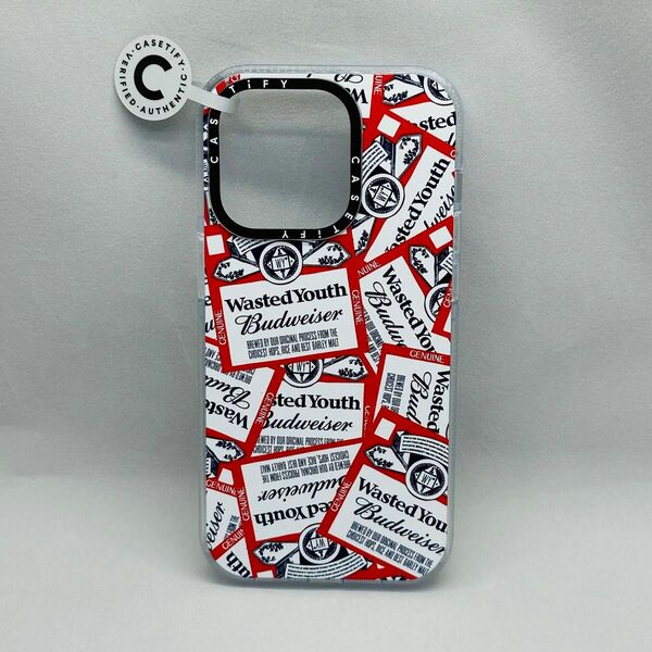 Wasted Youth x Budweiser Sticker Case スマホケース