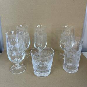 グラス まとめ売り ロックグラス タンブラー グラス 食器 クリスタルガラス 全6個の画像1